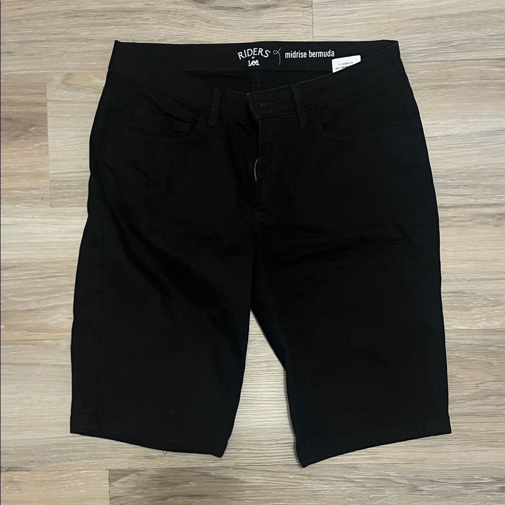Riders by Lee Black Jean Shorts